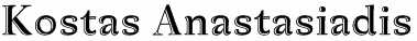 Kostas Anastasiadis Logo
